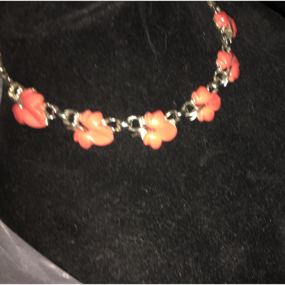 Vintage CORO Thermoset choker necklace.